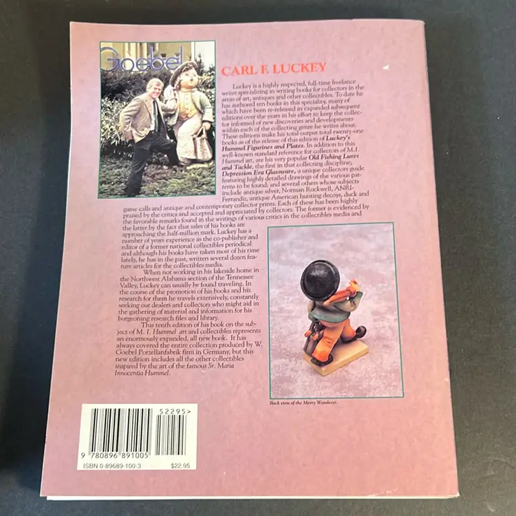 Vintage Luckey’s Hummel Figurines & Plates Collectors Identification Guide research