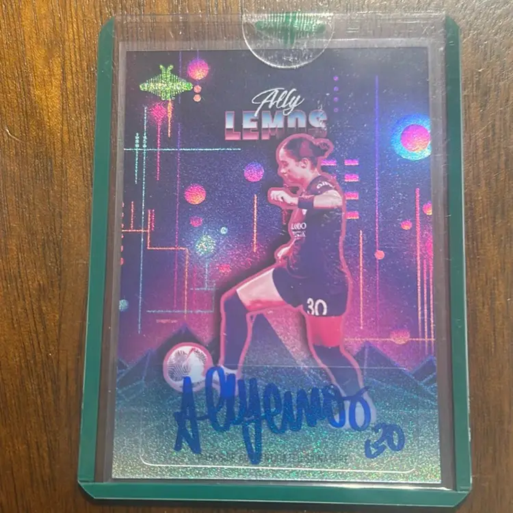 Ally Lemos 2024 Parkside NWSL Retro Signature Series /89
