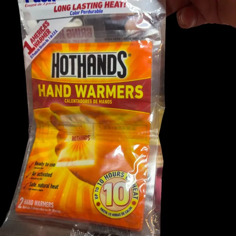 Three Pair Pet Hot Hand Warmers, Ready To Use Air Activated Safe Natural Heat Up To 10 Hours Of Heat