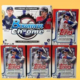 2025 Topps Update & Bowman Chrome Baseball 5 Box Mixer Live Team Rip #3 MBB1730 (stacked shipping)