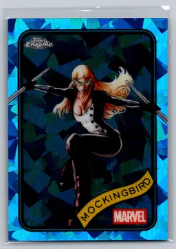 Mockingburd 2025 Topps Marvel Chrome Saphire #37