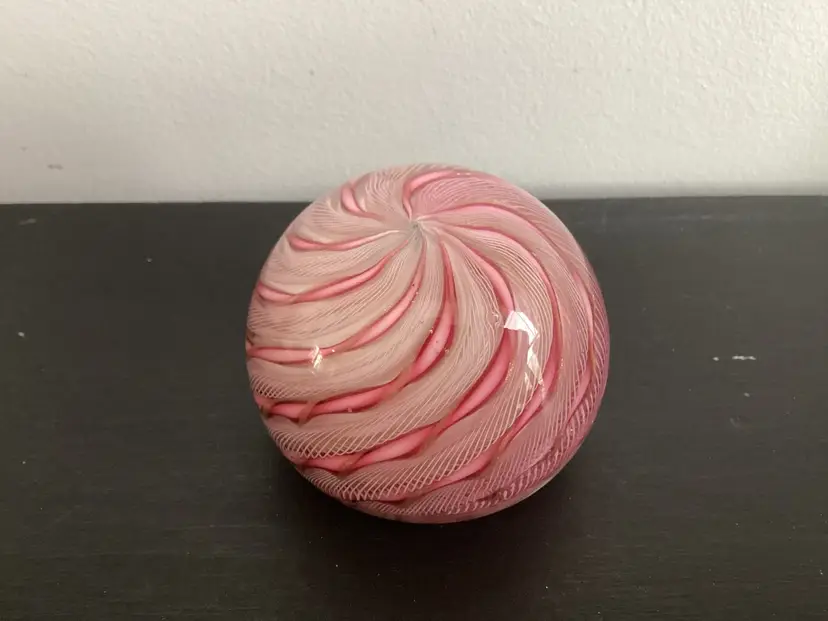 3412-Vintage Murano Paperweight, No Signature, Approx 2.5x3”