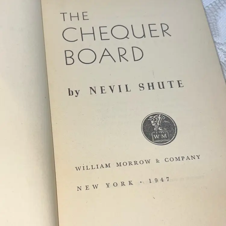 1946 The Checkerboard By Neville Schute