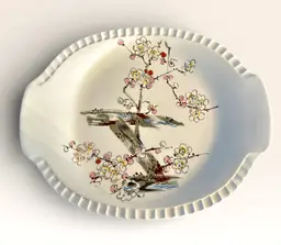 Cherry Blossom By Salem China Co. 12” Serving Platter - Hard To Find! 1950s EUC