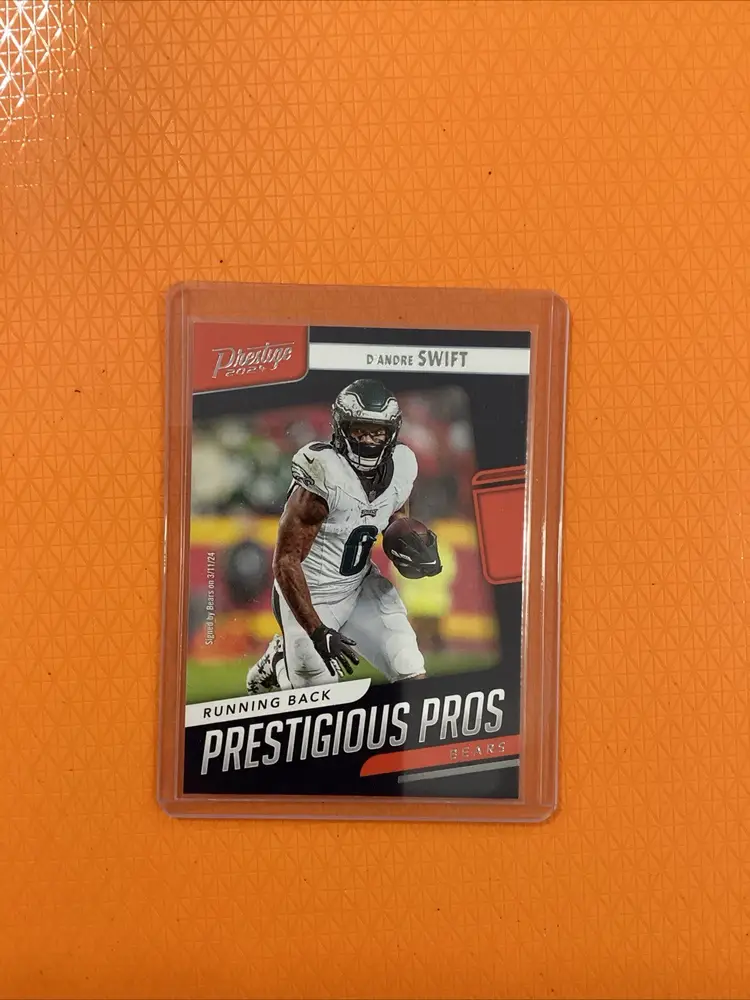 DeAndre Swift .. PRESTIGIOUS PROS .. Chicago Bears ..2024 Prestige INSERT PP-DST