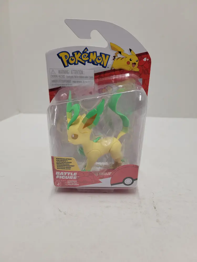 Pokemon Battle Figure Leafeon NEW Jazwares 2025
