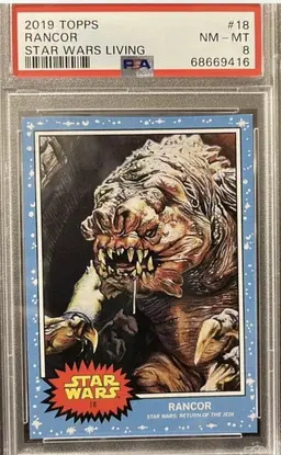 PSA 8 The Living Set Rancor NM-MT