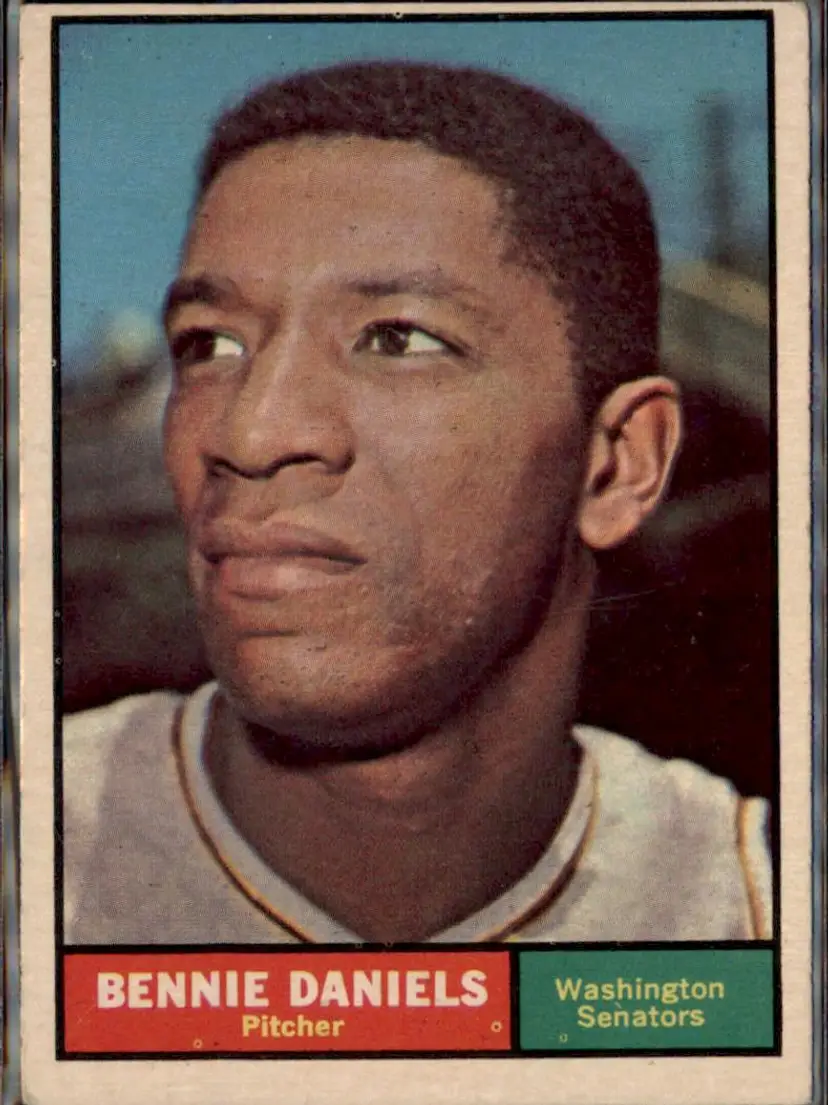 1961 Topps #368 Bennie Daniels - ( ) - Washington Senators