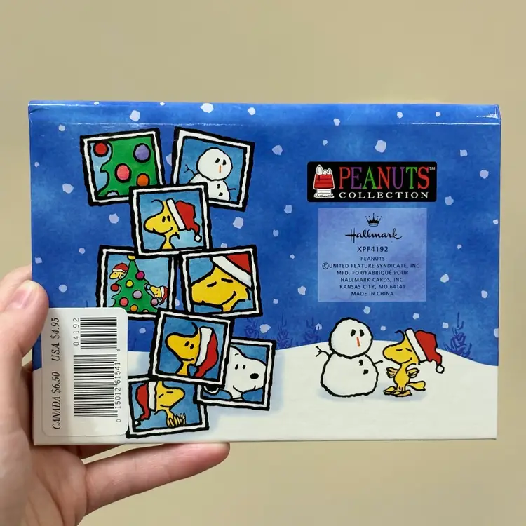 Snoopy Christmas Photo Album