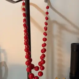 Red Bead Necklace