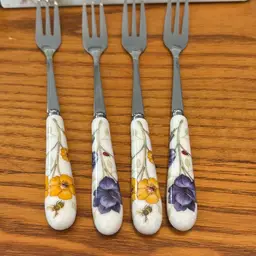 Lenox Butterfly Meadow Collection Appetizer Forks