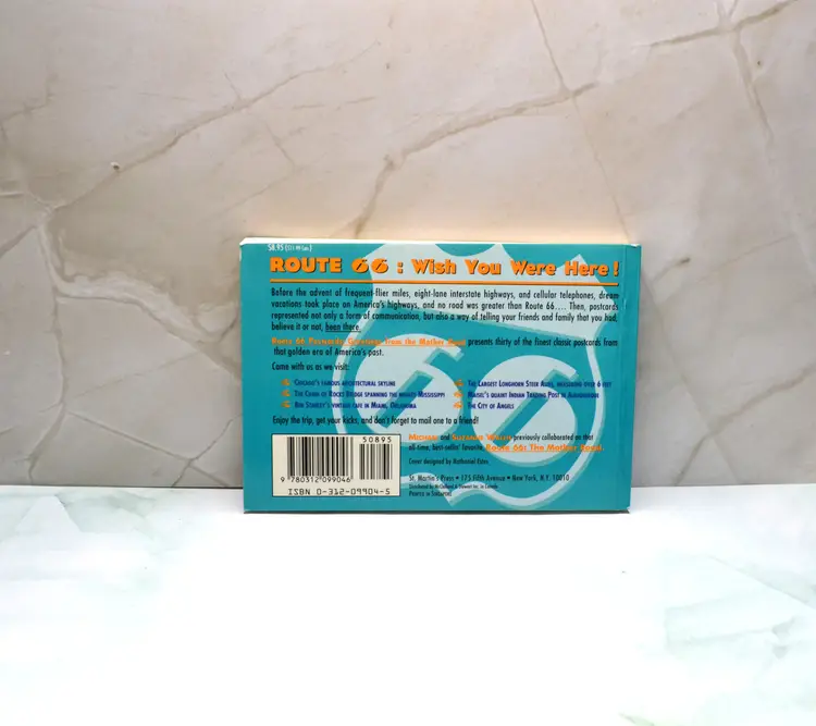 Route 66 Collectible Postcard Book Mother Road Memories Detachable Cards