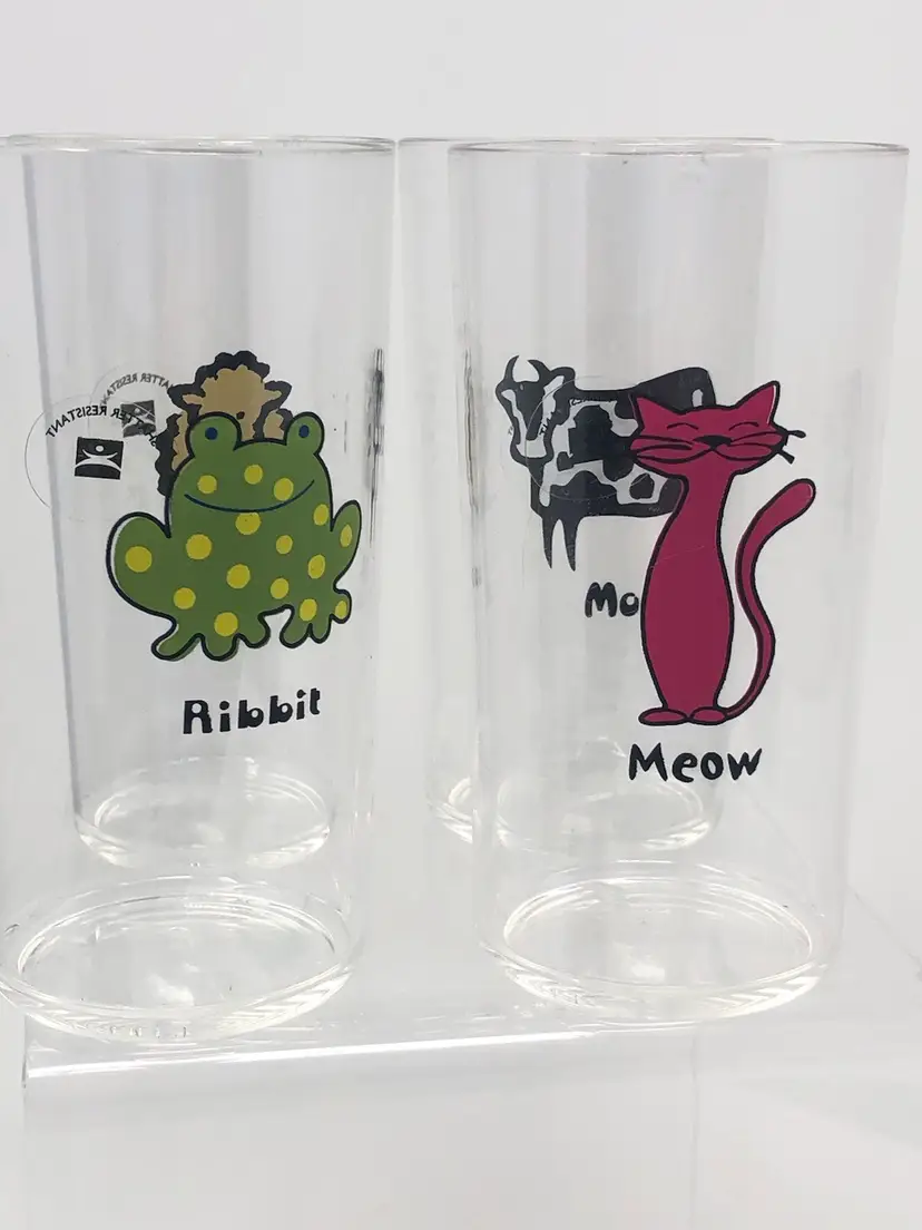 Precidio Playful Animal Drinking Cup Set of 4 Canada