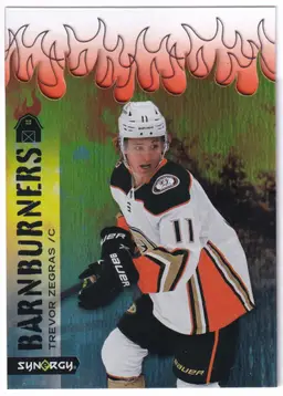 2023-24 Synergy Barnburners #BARN12 Trevor Zegras Anaheim Ducks Hockey Card