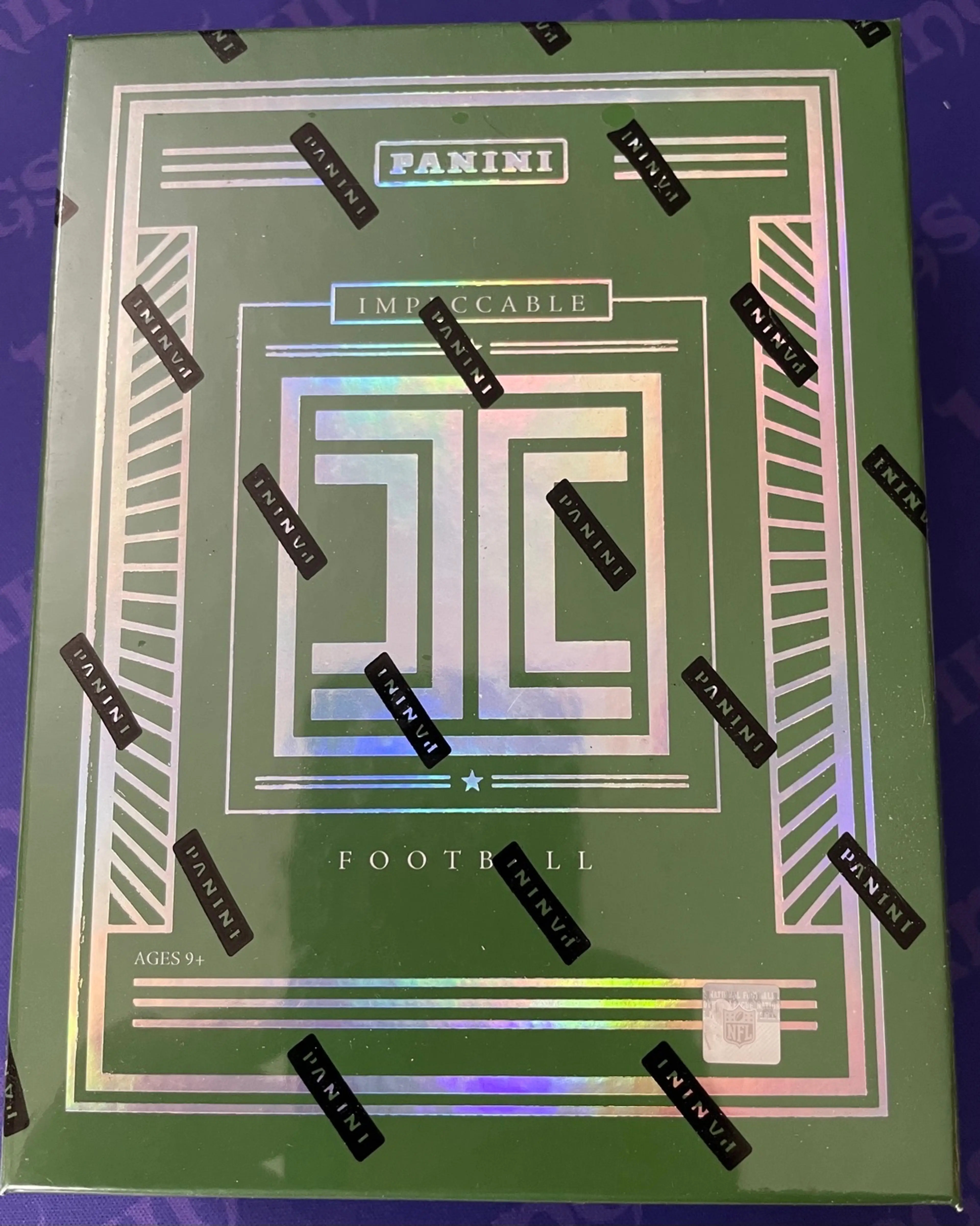 2022 panini impeccable football hobby box
New Sealed/factory fresh