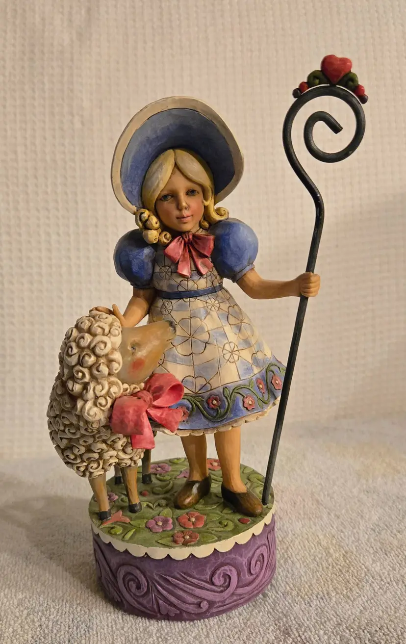 Jim Shore "Heartwood Creek" My Little Lamb  By Enesco
