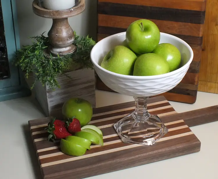 Large White Pedestal Bowl with Crystal Glass Base
