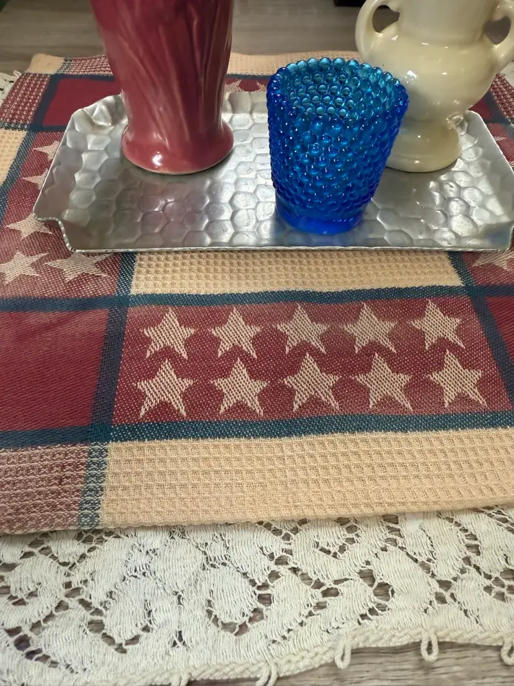 Celebrate Americana Vignette Red White Blue