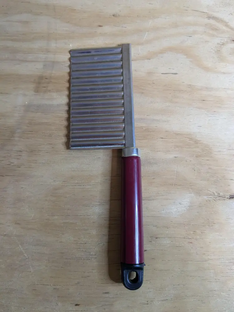 French Fry Knife Potato Cutter With Ridges Vegetable Knife