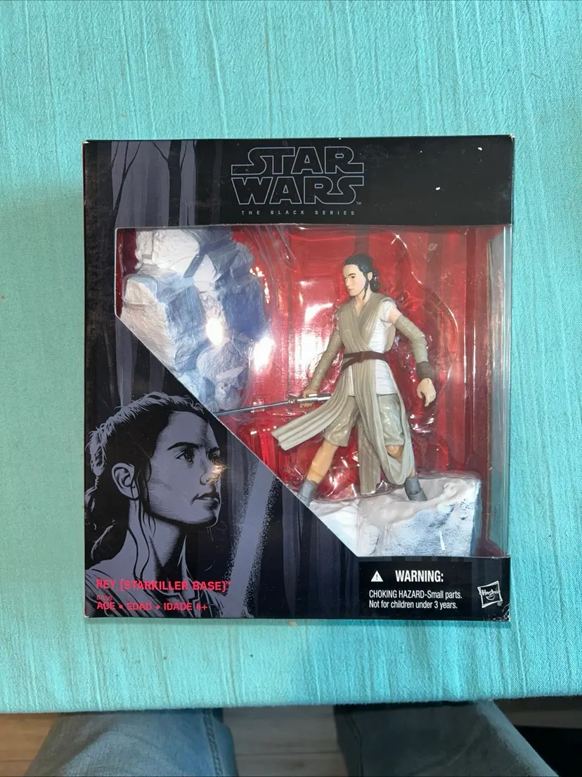 STAR WARS REY Starkiller Base Black Series 6" FORCE AWAKENS