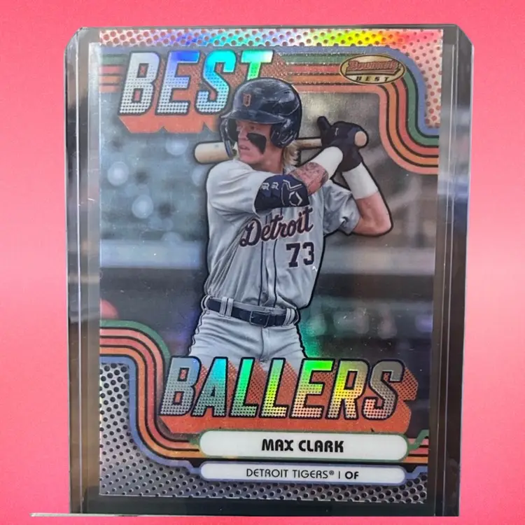 Bowman’s Best 2024 Max Clark Best Ballers Insert Detroit Tigers