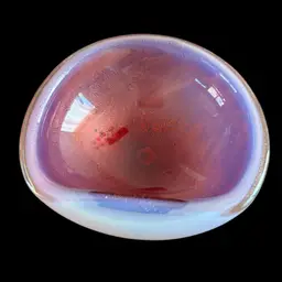 Murano Pink Opaline Bowl