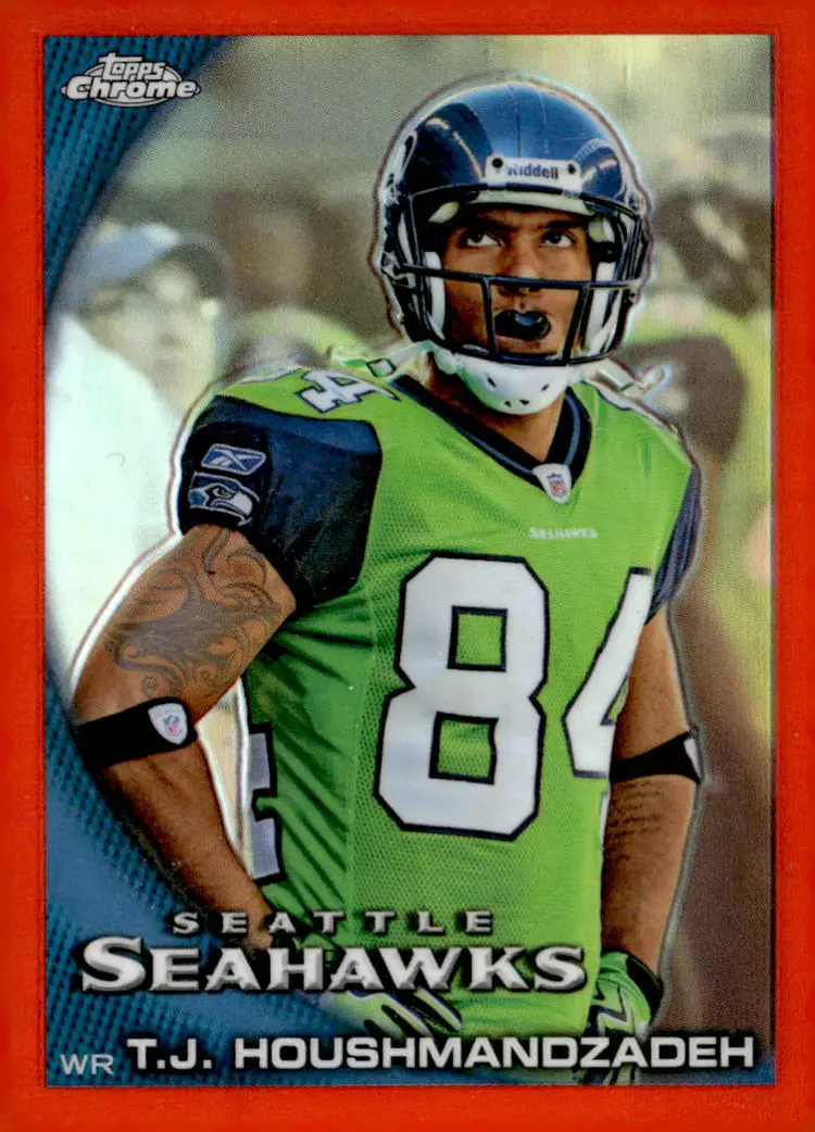 2010 Topps Chrome #C141 T.J. Houshmandzadeh Orange Refractors