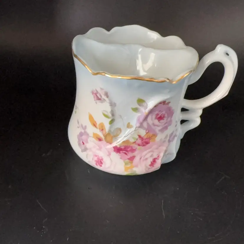 🌸 STUNNING Antique Nippon Mustache Cup