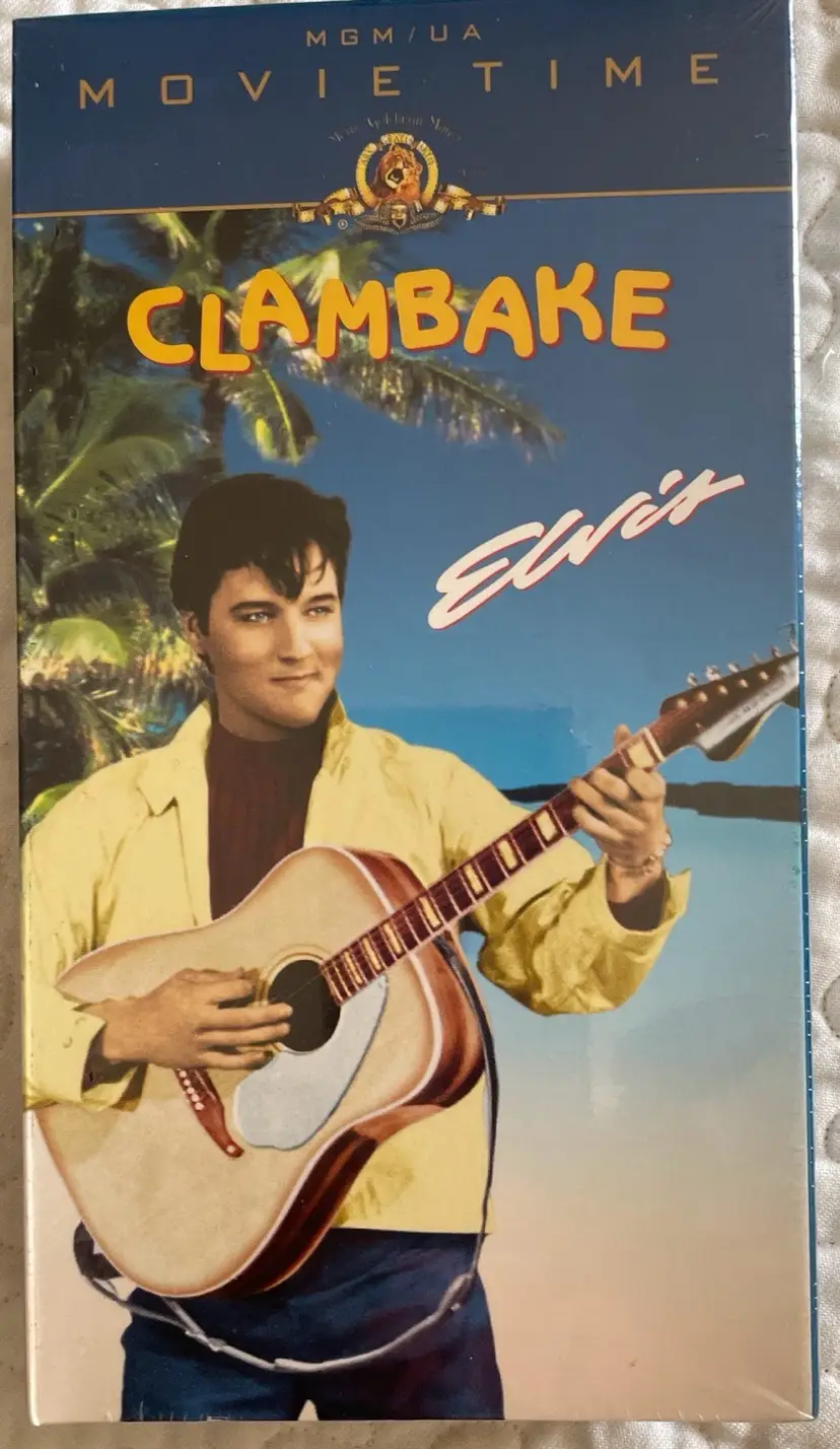 Elvis In Clambake On Unopened VHS