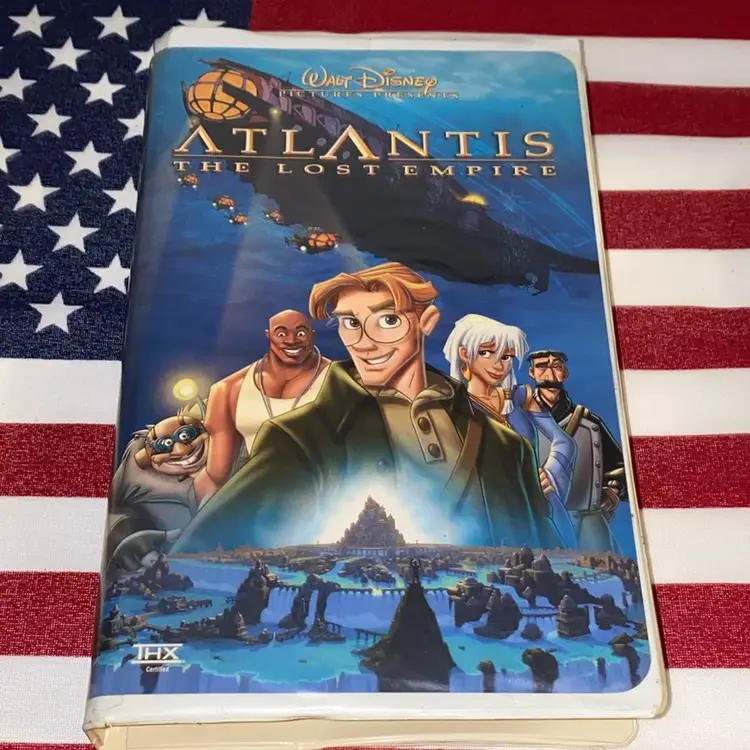 ATLANTIS The Lost Empire VHS Tape