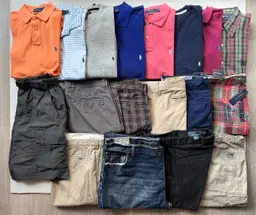 Men’s LOT - 18pieces / Ralph Lauren, Patagonia, FJ, The North Face