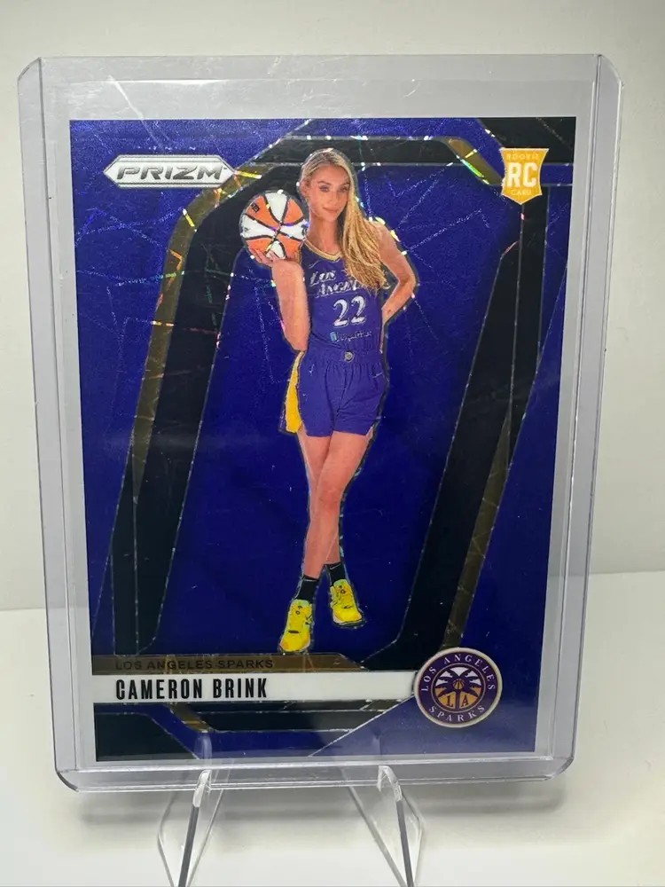 2024 Panini Prizm CAMERON BRINK Blue Velocity (Rc) LA Sparks Rookie #143