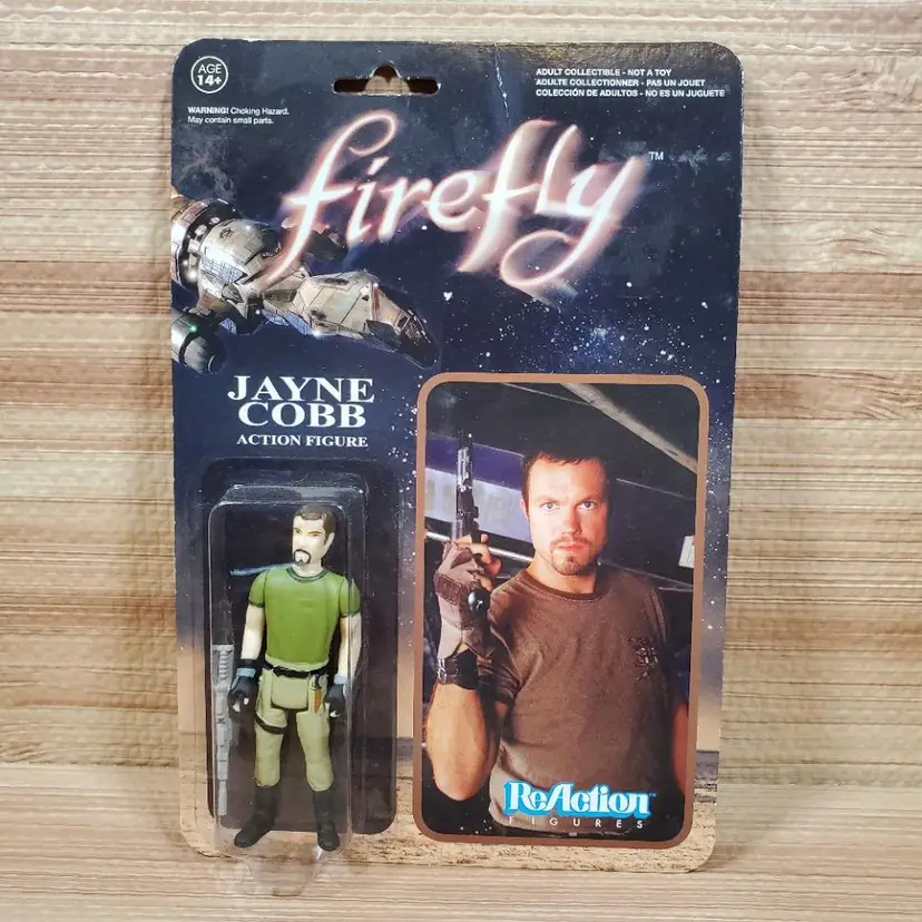 Reaction Figures Firefly Jayne Cobb Action Figure Funko Super 7
