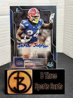 JA'KOBI JACKSON 2025 Bowman Chrome U Auto #BCA-JKJ Florida Gators A1347