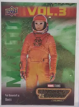2024 MANTIS UD GUARDIANS OF THE GALAXY VOL 3 #V-2 GREEN SPECKLE 15/99!!
