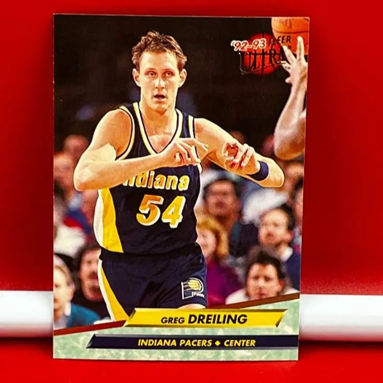 1993 Fleer Ultra Collector Basketball Trading Card Pacers Greg Dreiling #273