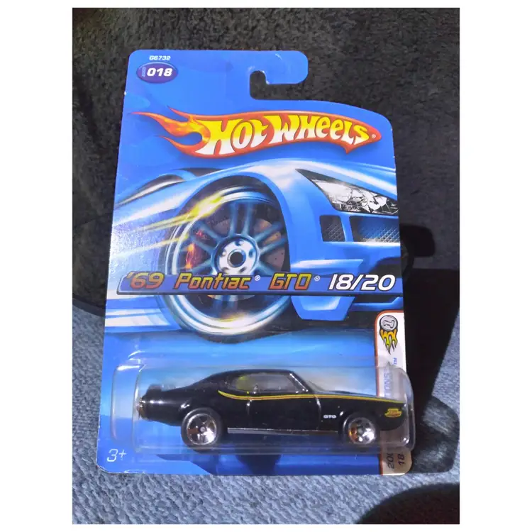 Hot Wheels '69 Pontiac GTO * 2005 First Editions Realistix