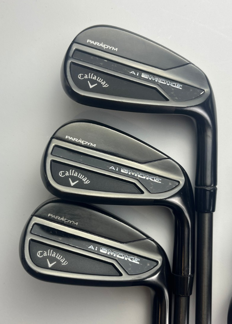 Stacked Golf · Callaway Paradym Ai Smoke Black 5-PW, AW