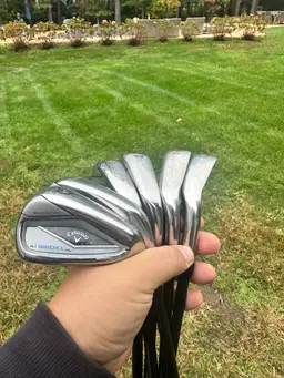 Callaway Paradym Ai Smoke HL Irons 6-AW | Tensei AV Blue 65g Reg