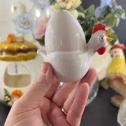 Italian Pottery Rooster Shaker