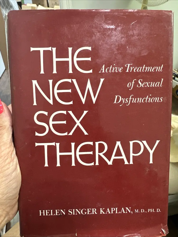 The New Sex Therapy by Helen Kaplan 1974 Hardcover
