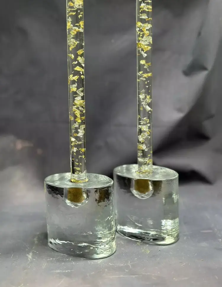 SALE Iittala Arkipelago Oval Candle Holder Timo Sarpaneva Finland Holiday Decor