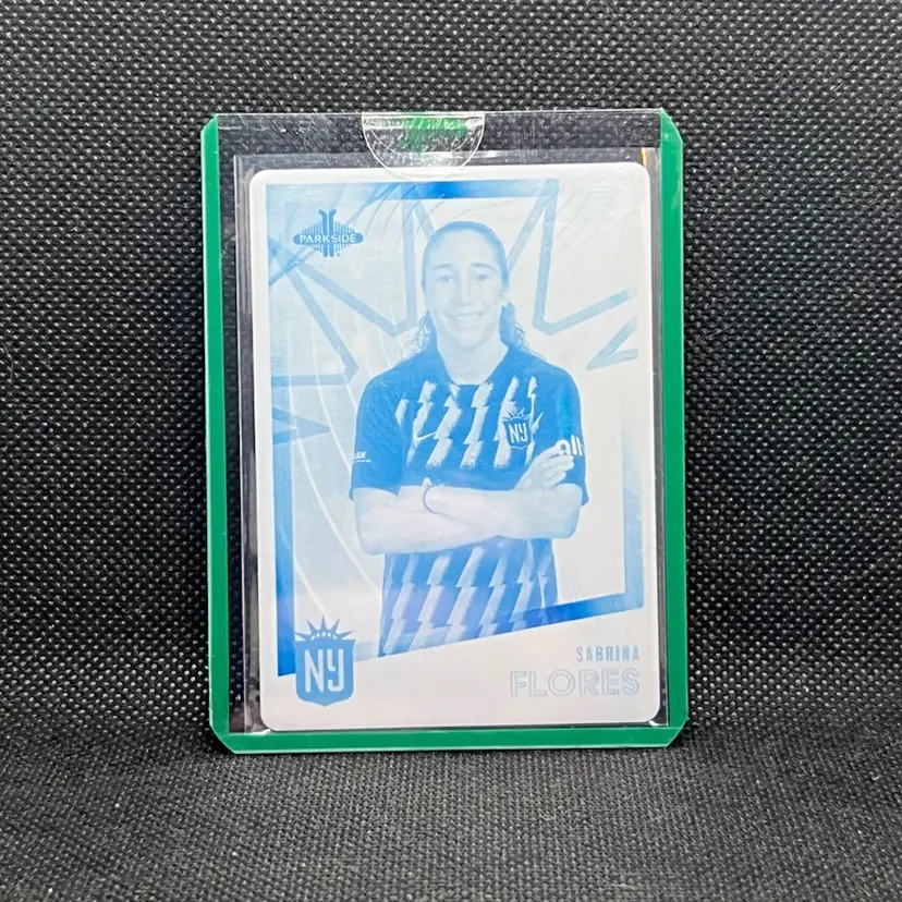 Sabrina Flores 2023 Parkside NWSL Printing Plate 1/1 #88 Soccer Card