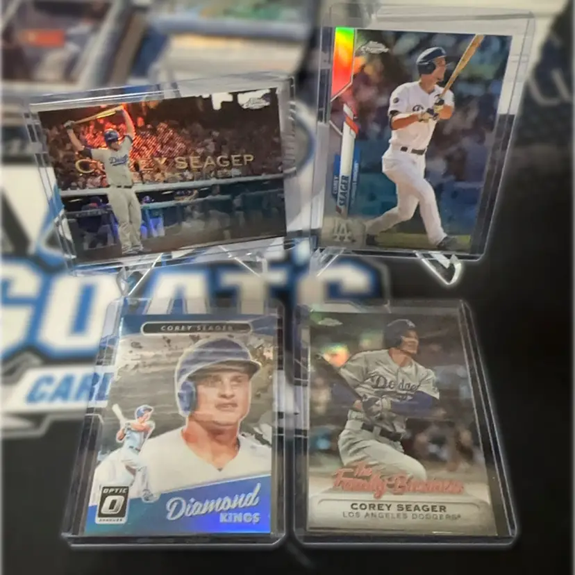 Corey Seager Refractor Lot