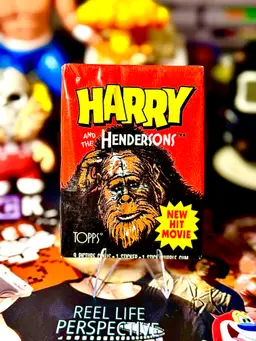 1x Vintage 1987 | Harry and the Hendersons | Movie Card Wax Pack by Topps