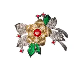 Vintage Avon Christmas Brooch