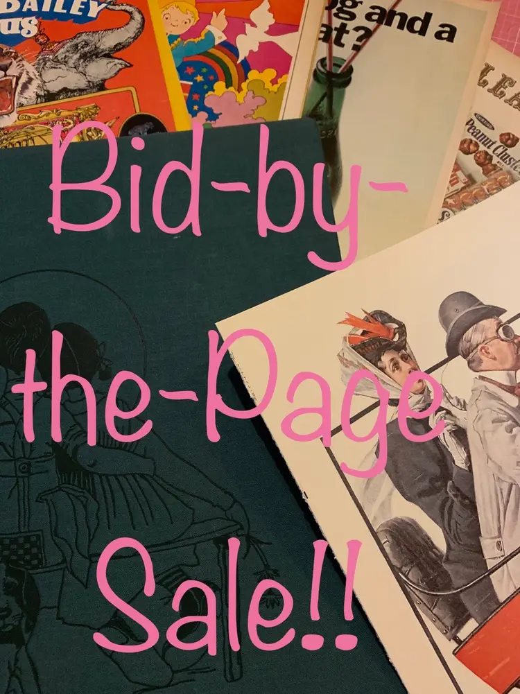 Bid-by-the-Page Ephemera Sale! McCalls, Circus & Rockwell