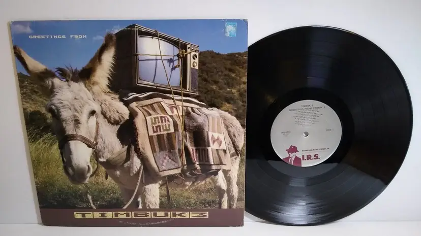 Timbuk 3 Greetings From Vinyl LP Record Futures So Bright I Gotta Wear Shades