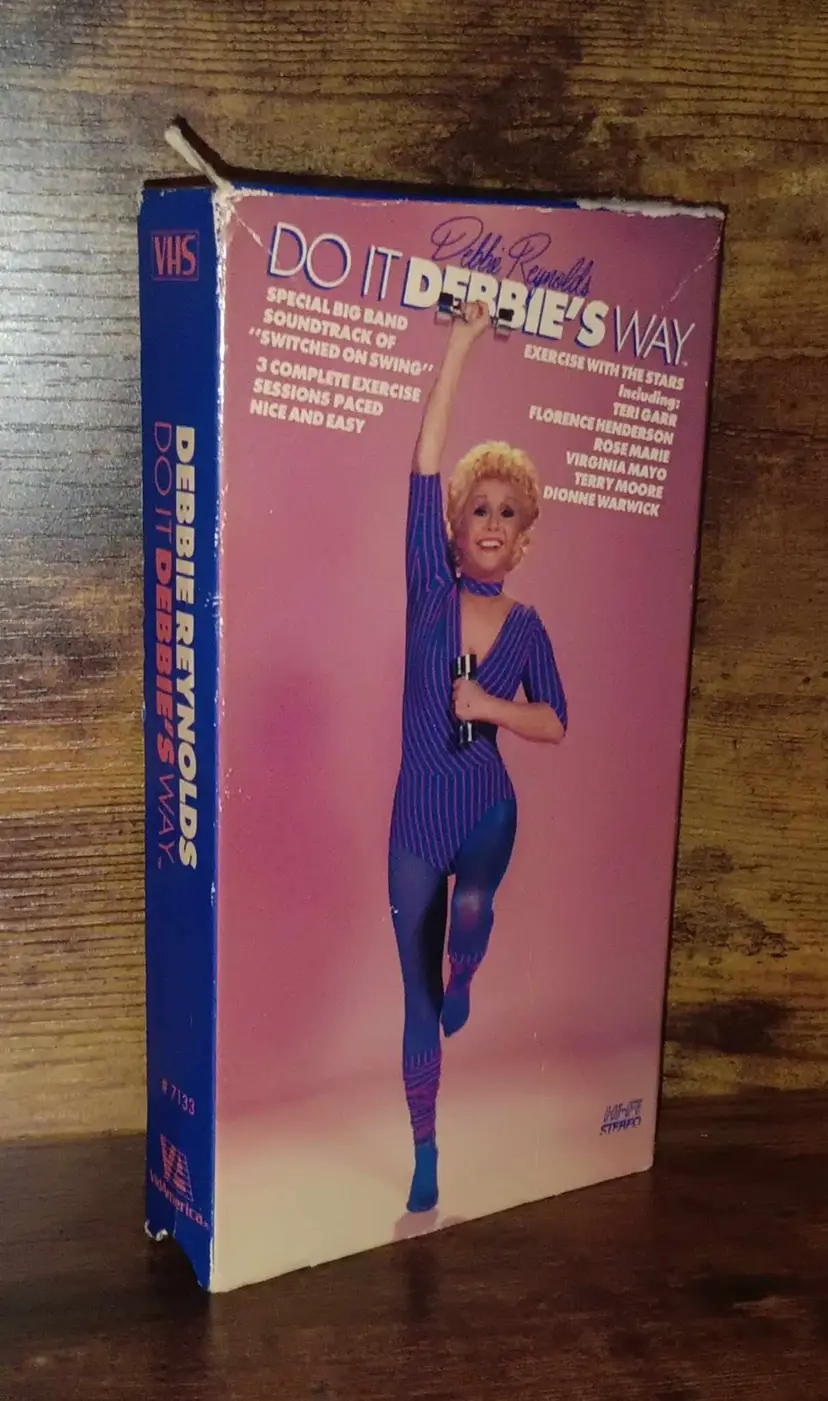 Debbie Reynold’s Do It Debbie’s Way VHS Tape