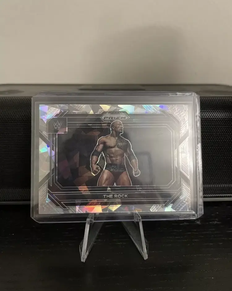 The Rock 2023 Prizm Cracked Ice